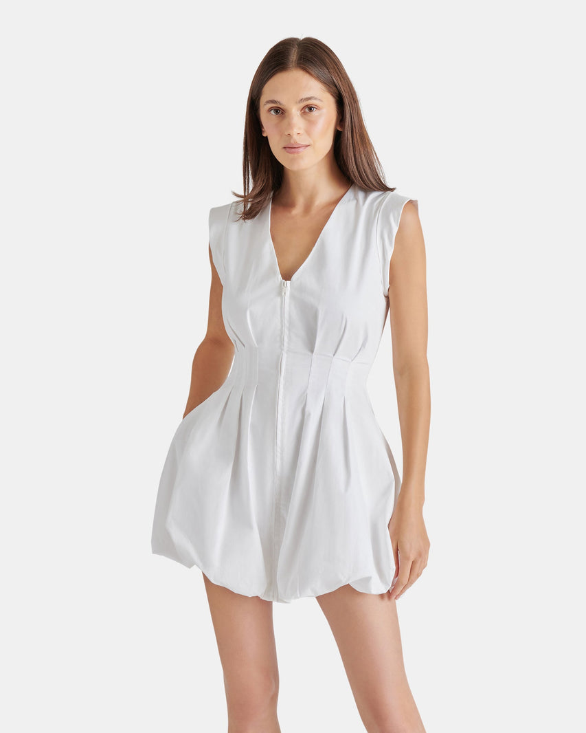 GALE DRESS WHITE - Clothing - Steve Madden Canada