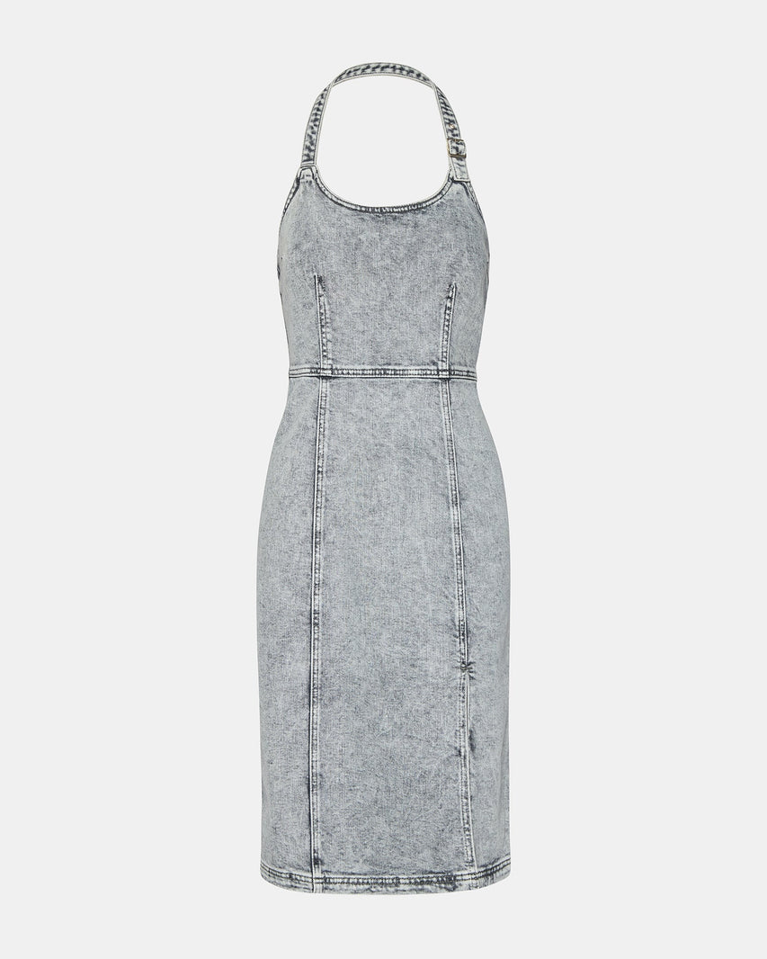 GIA DRESS LIGHT GREY - Clothing - Steve Madden Canada