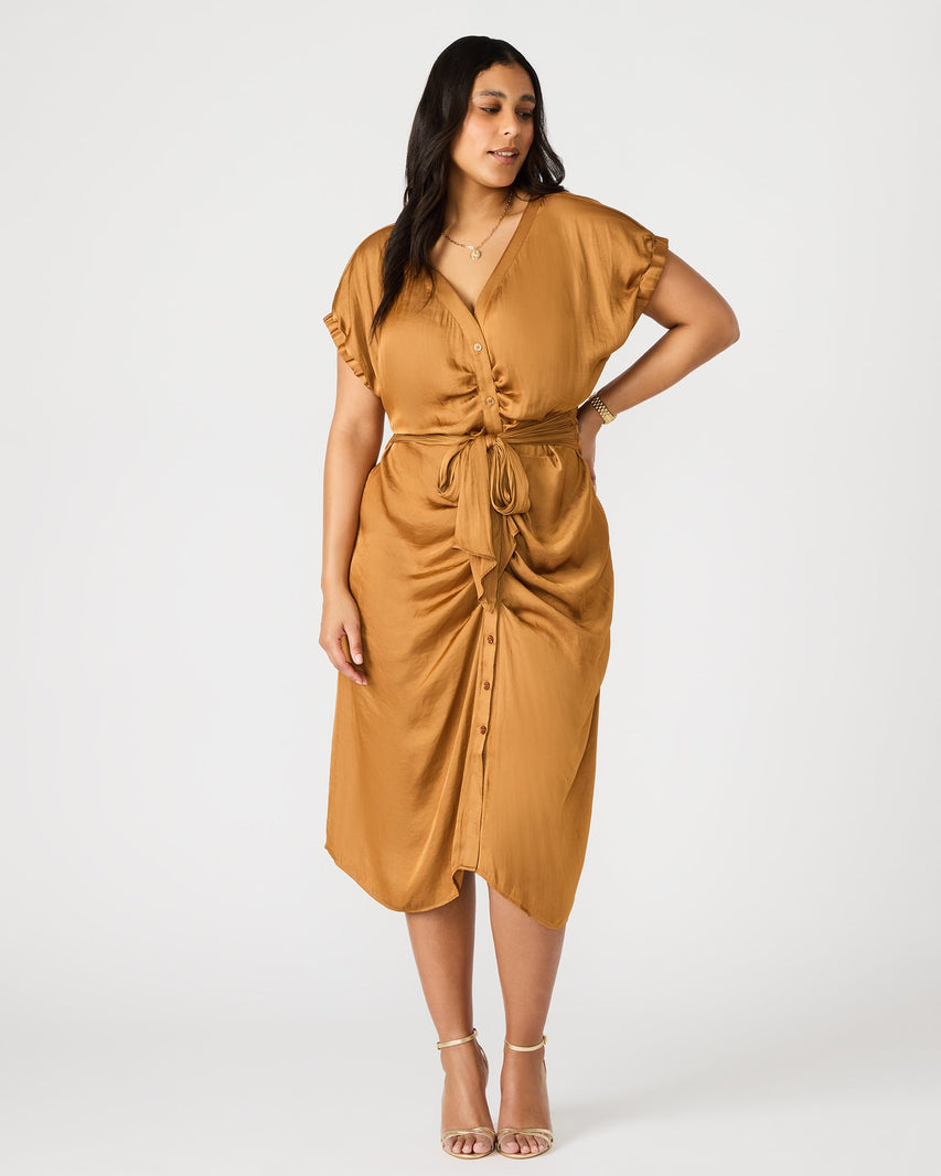 BRUNO DRESS TAN - Clothing - Steve Madden Canada