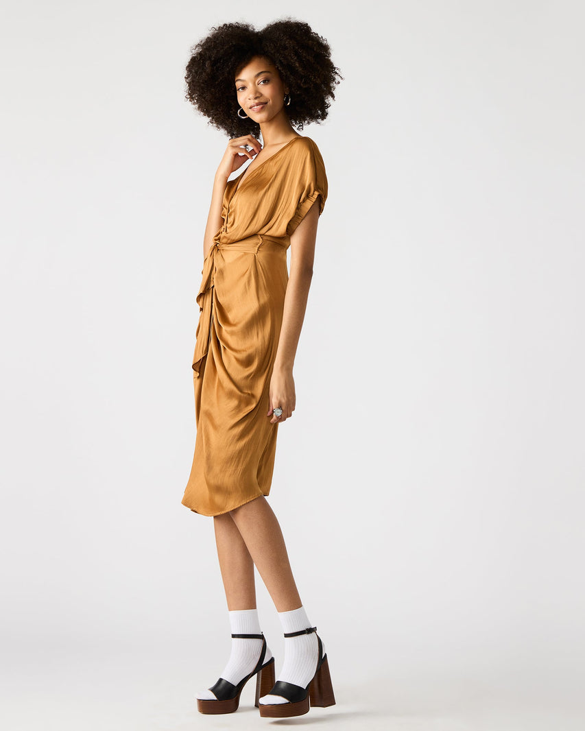 BRUNO DRESS TAN - Clothing - Steve Madden Canada