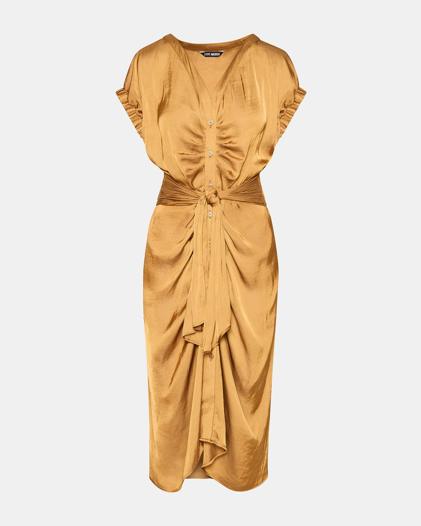 BRUNO DRESS TAN - Clothing - Steve Madden Canada