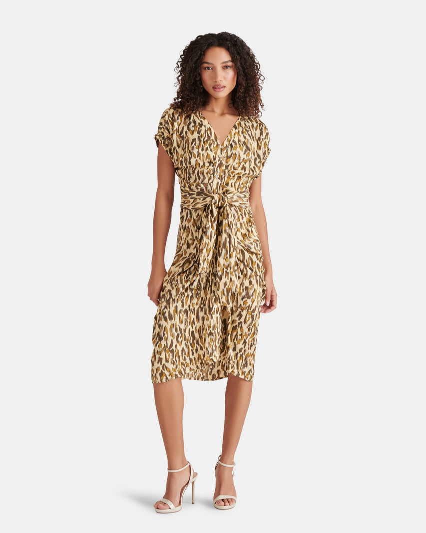 BRUNO DRESS CAMO GREEN MULTI - Clothing - Steve Madden Canada