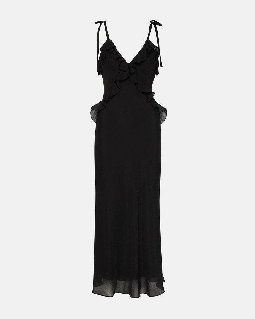 ADALINA DRESS BLACK - Clothing - Steve Madden Canada
