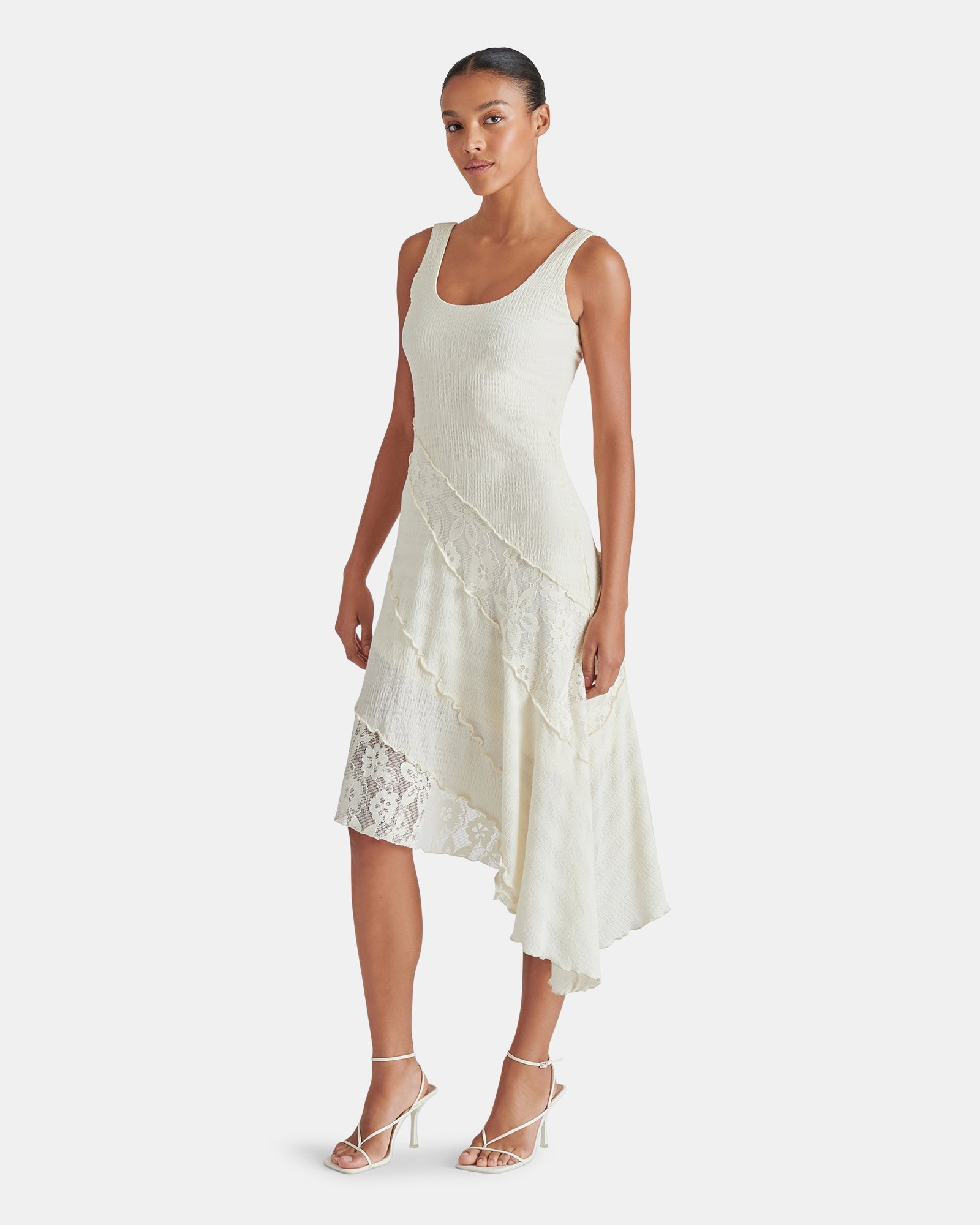 VANCE DRESS WHITE - Clothing - Steve Madden Canada