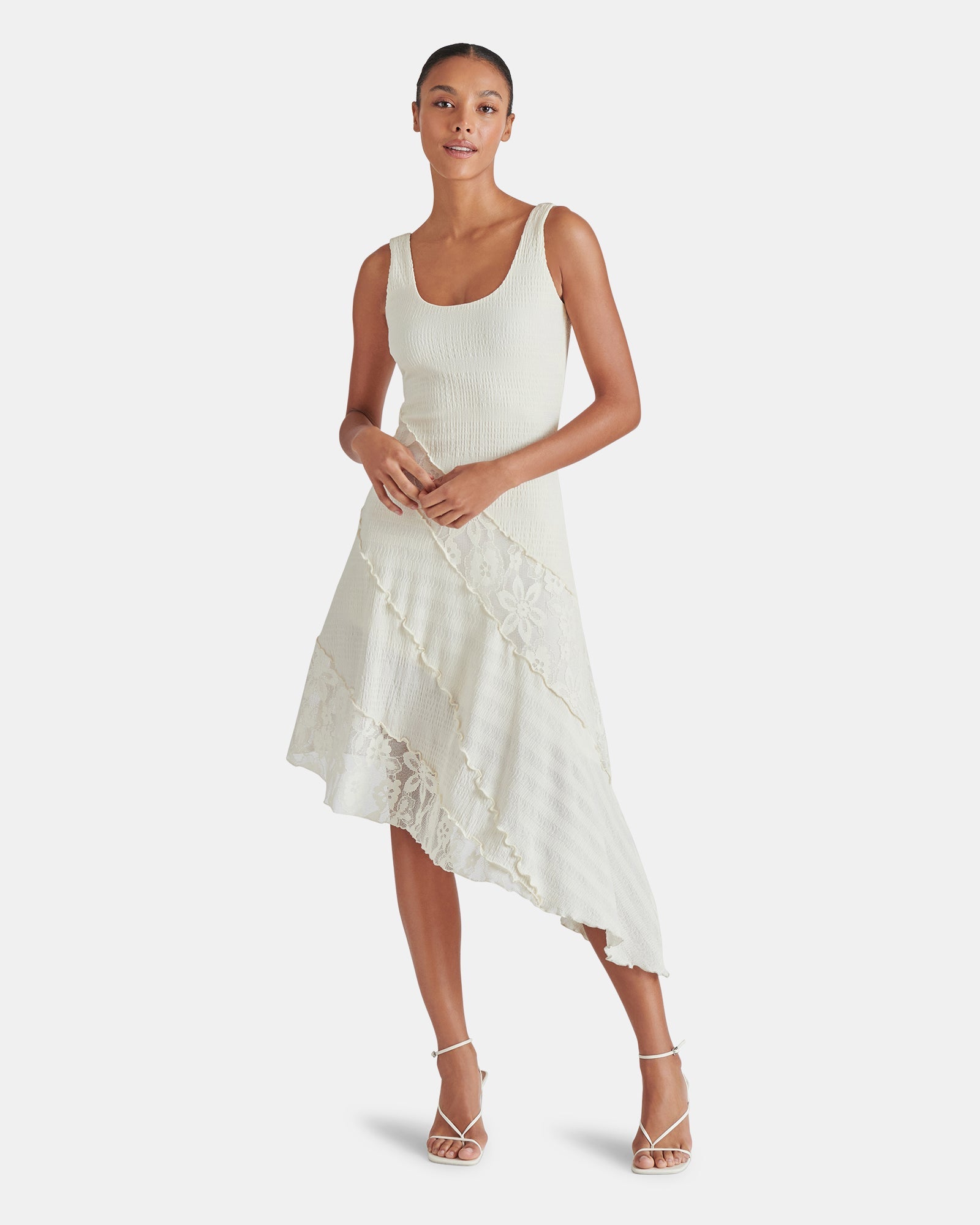 VANCE DRESS WHITE - Clothing - Steve Madden Canada