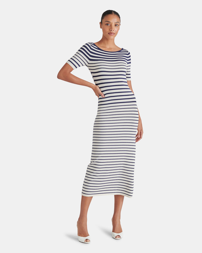 SELAH DRESS IVORY MULTI - Clothing - Steve Madden Canada