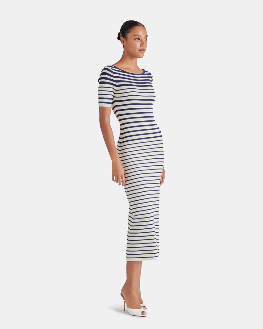 SELAH DRESS IVORY MULTI - Clothing - Steve Madden Canada
