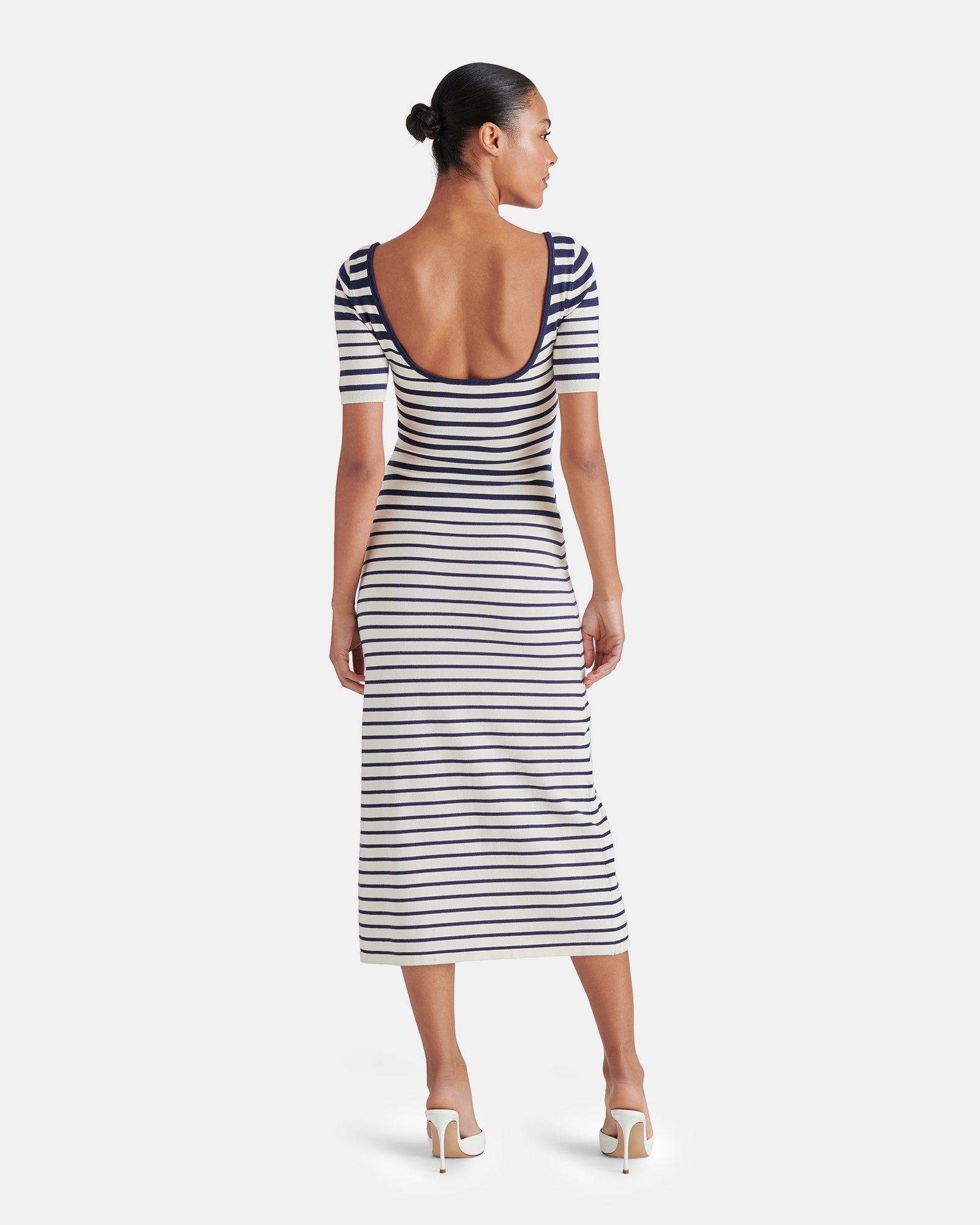 SELAH DRESS IVORY MULTI - Clothing - Steve Madden Canada