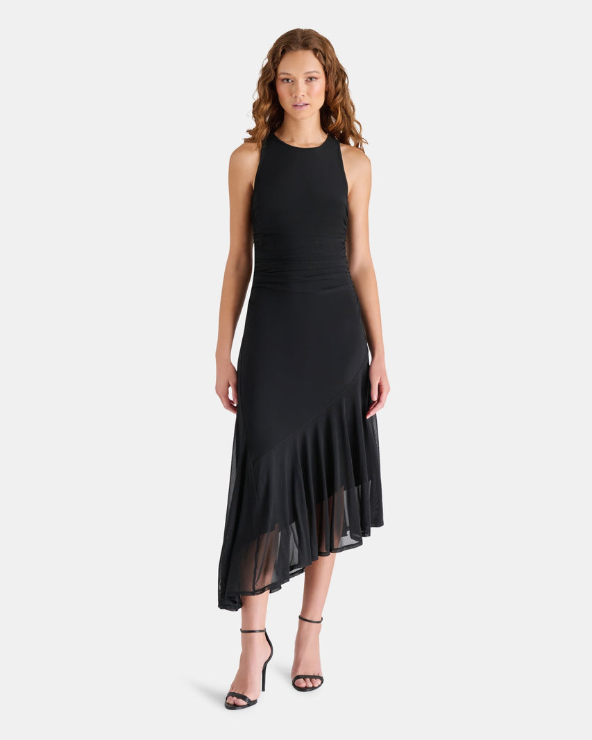 LANEY DRESS BLACK - Clothing - Steve Madden Canada