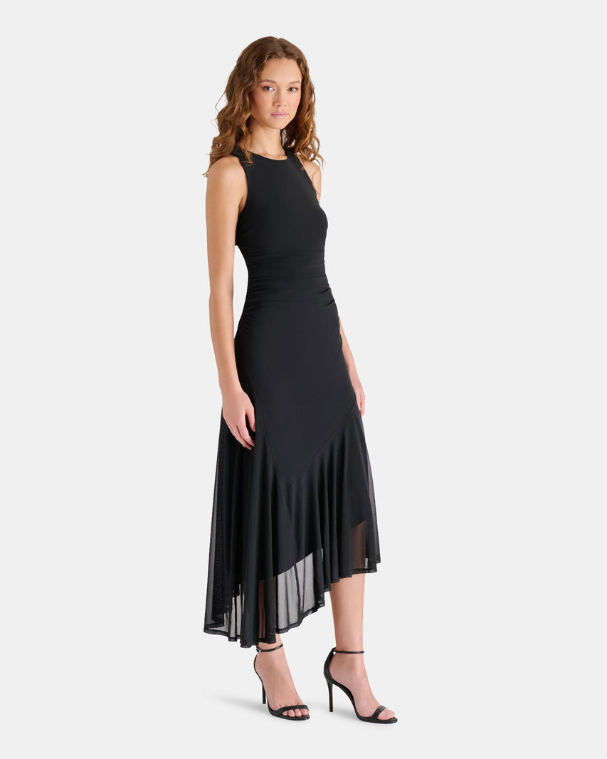 LANEY DRESS BLACK - Clothing - Steve Madden Canada