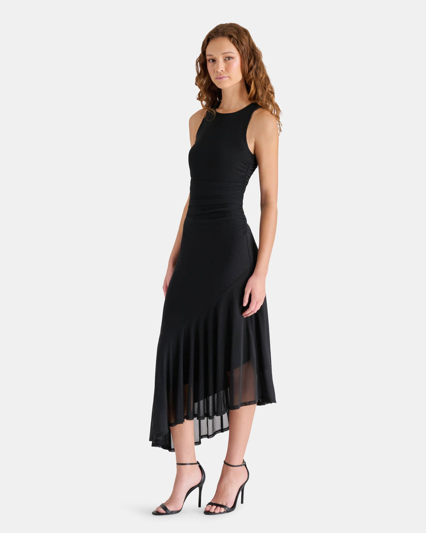 LANEY DRESS BLACK - Clothing - Steve Madden Canada