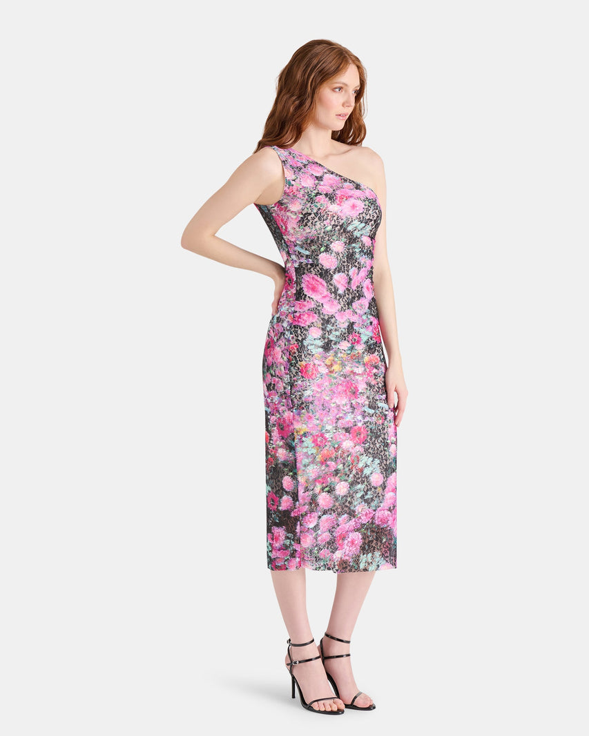 SACHA DRESS BLACK MULTI - Clothing - Steve Madden Canada