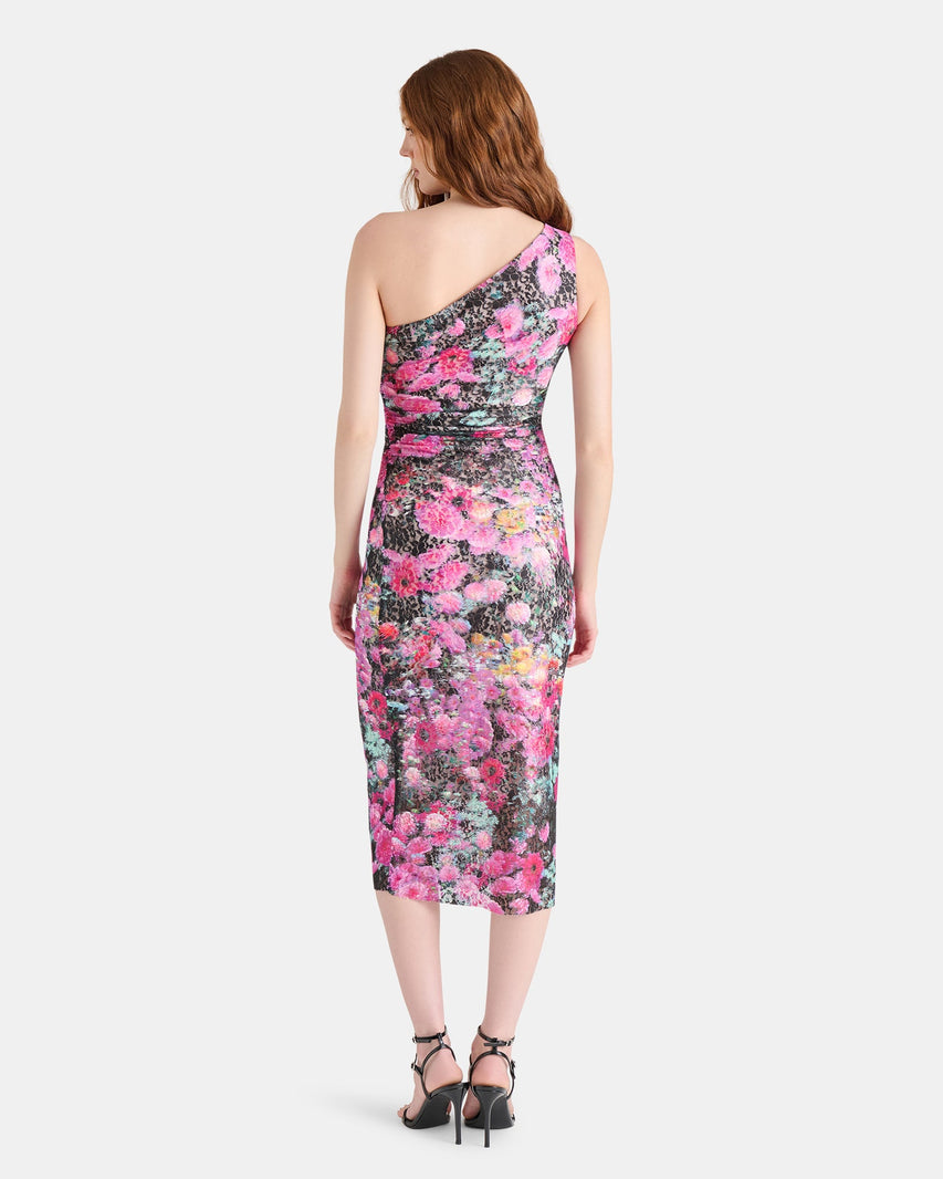 SACHA DRESS BLACK MULTI - Clothing - Steve Madden Canada