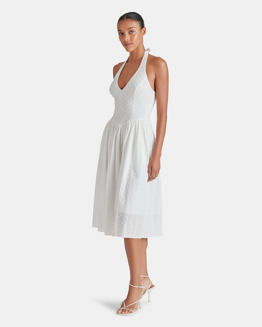 RESSI DRESS WHITE - Clothing - Steve Madden Canada