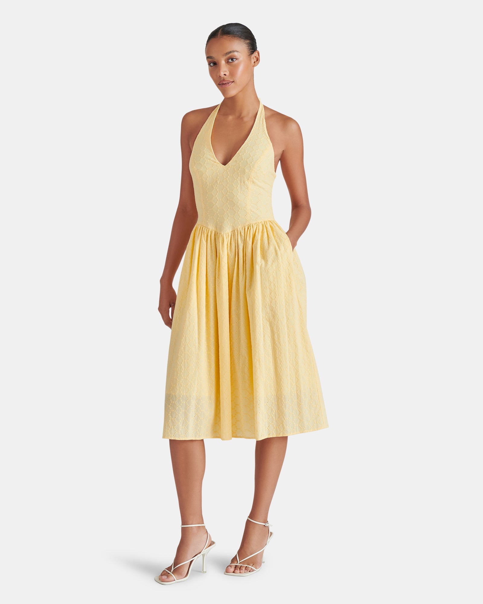 RESSI DRESS YELLOW - Clothing - Steve Madden Canada
