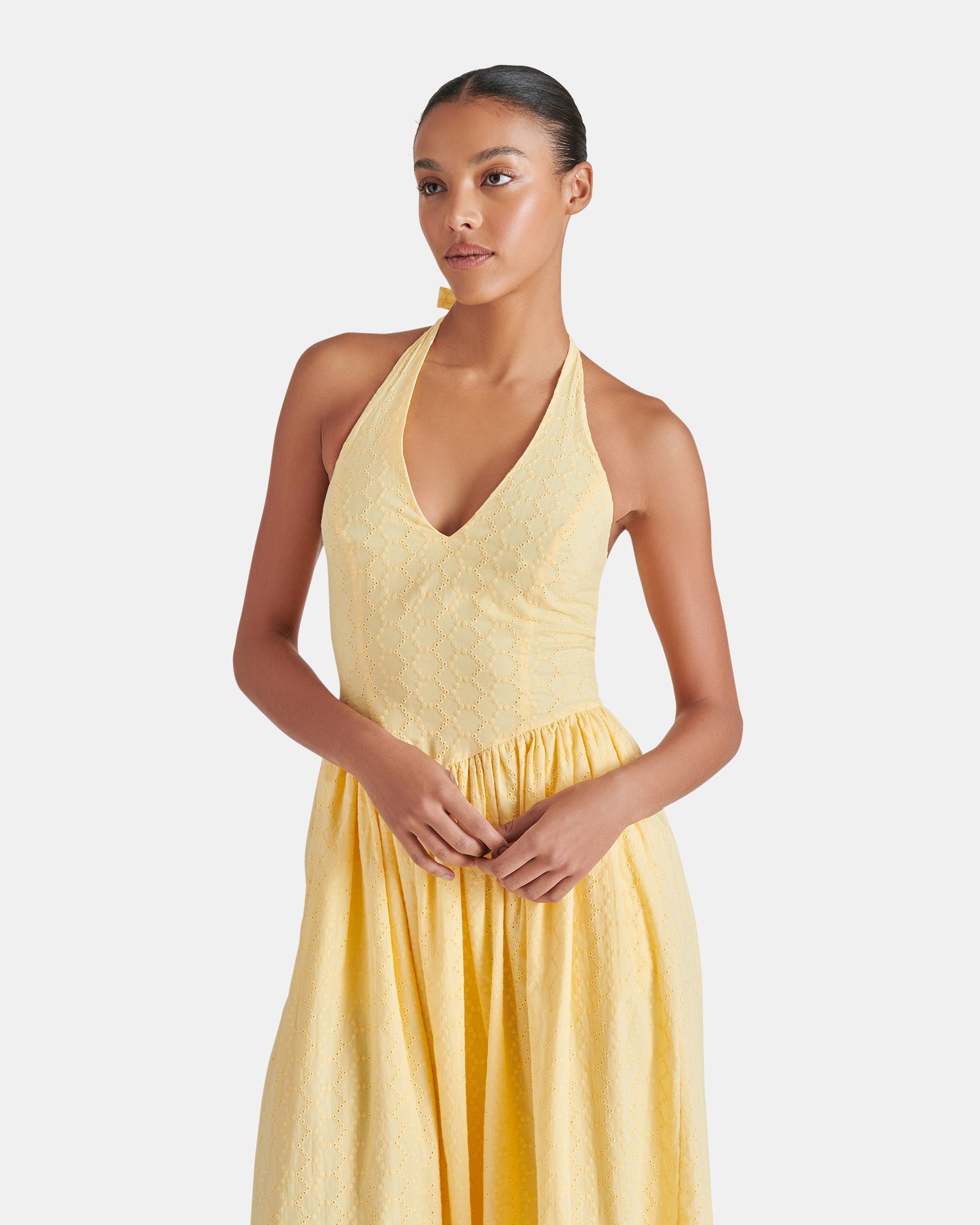 RESSI DRESS YELLOW - Clothing - Steve Madden Canada