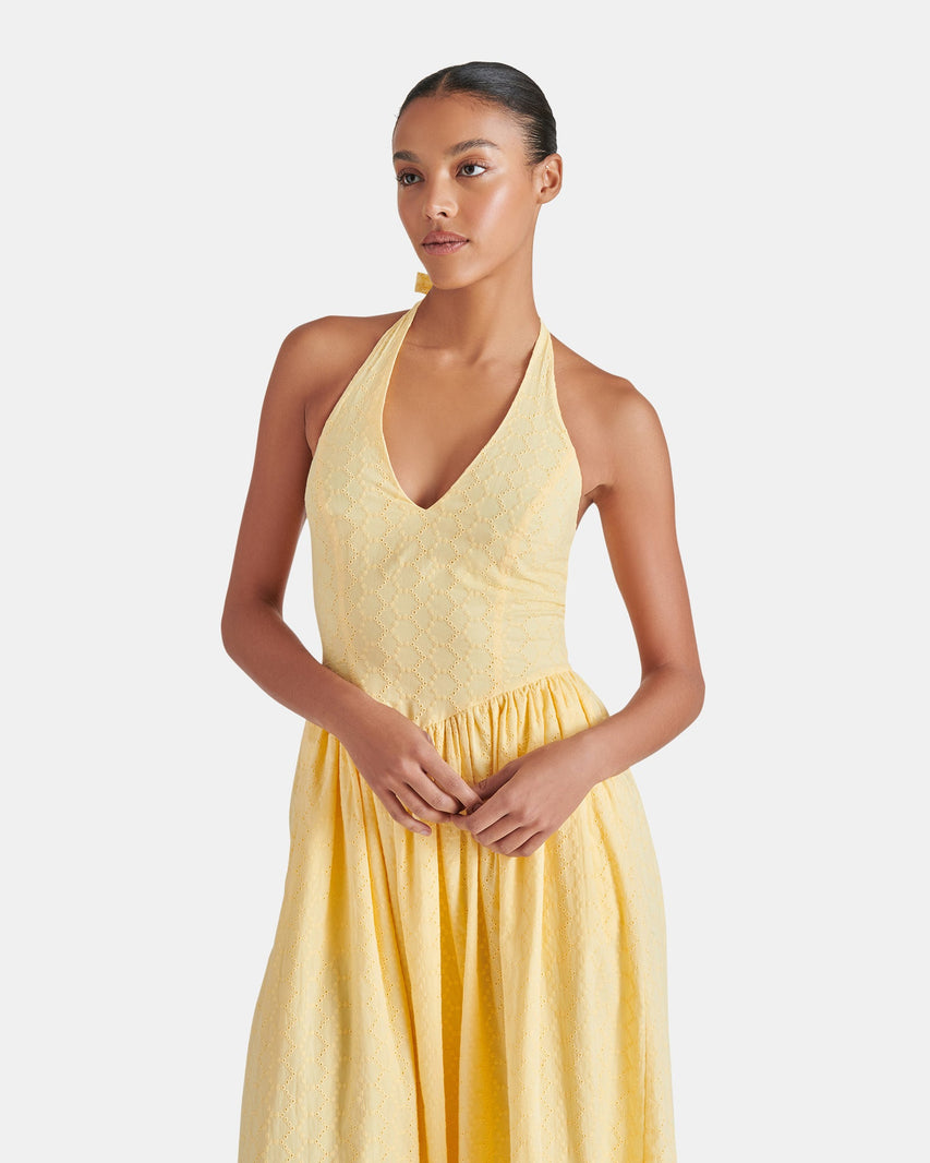 RESSI DRESS YELLOW - Clothing - Steve Madden Canada