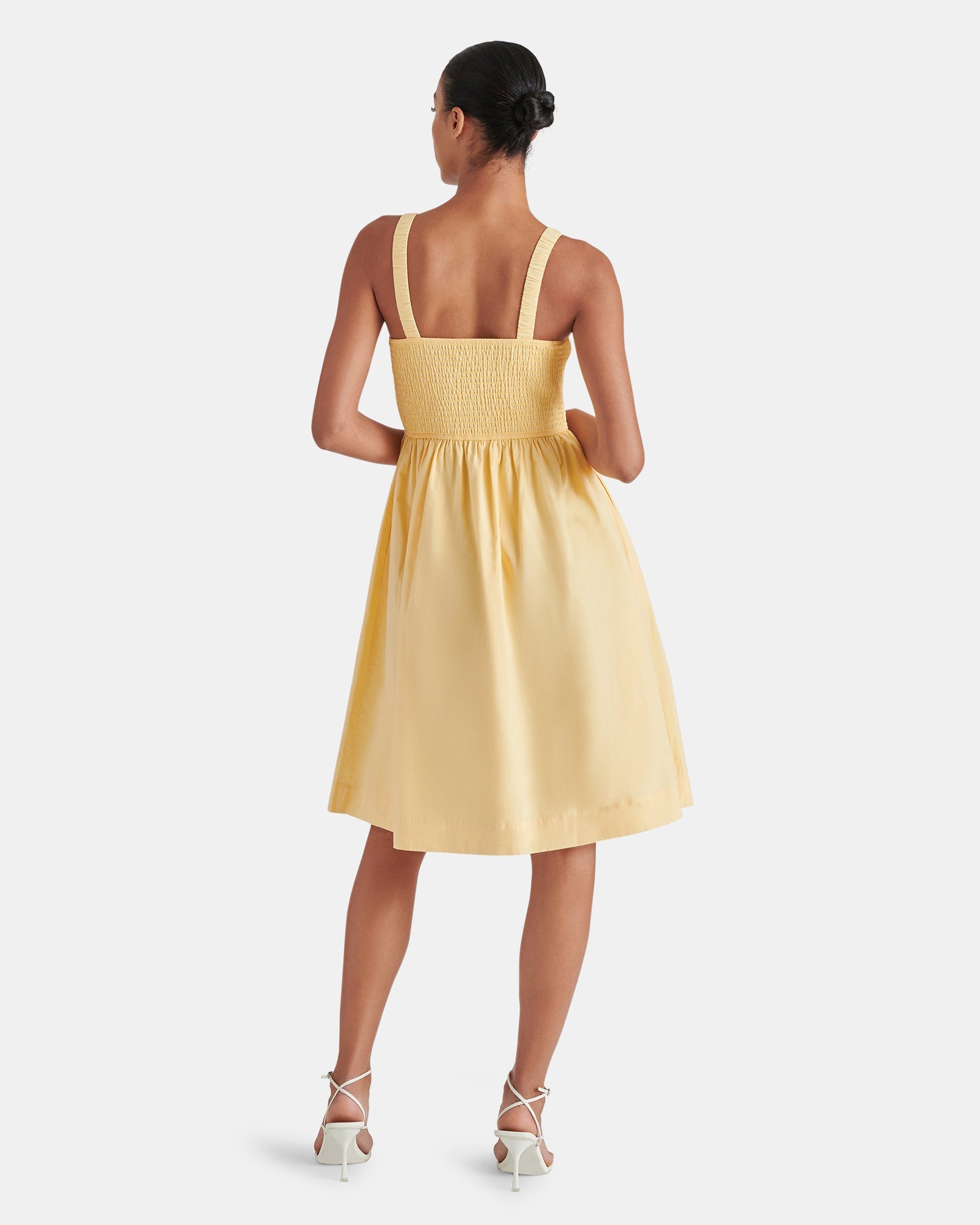 FLEUR DRESS YELLOW - Clothing - Steve Madden Canada