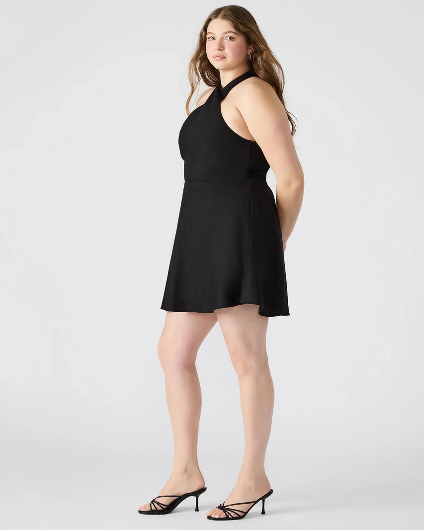 KOSTA DRESS BLACK - Clothing - Steve Madden Canada