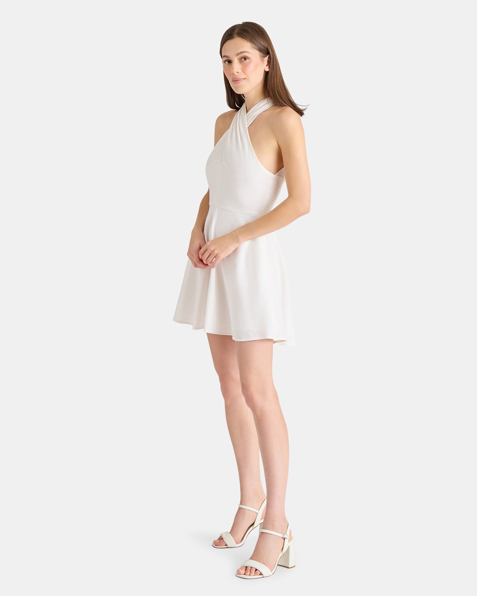 KOSTA DRESS WHITE - Clothing - Steve Madden Canada