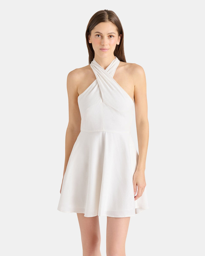 KOSTA DRESS WHITE - Clothing - Steve Madden Canada