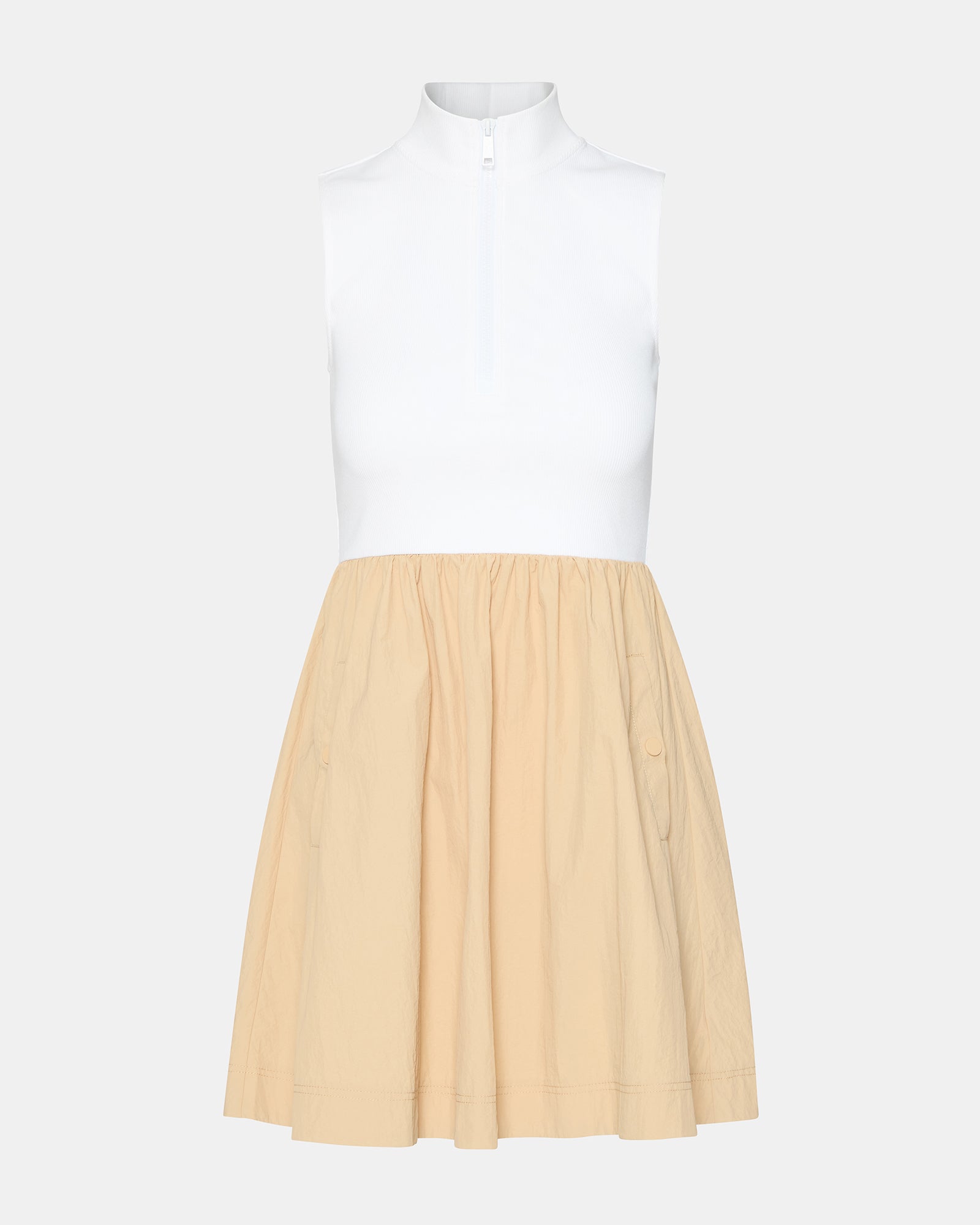 LYON DRESS TAUPE MULTI - Clothing - Steve Madden Canada