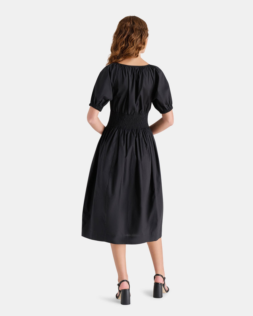 LIORA DRESS BLACK - Clothing - Steve Madden Canada