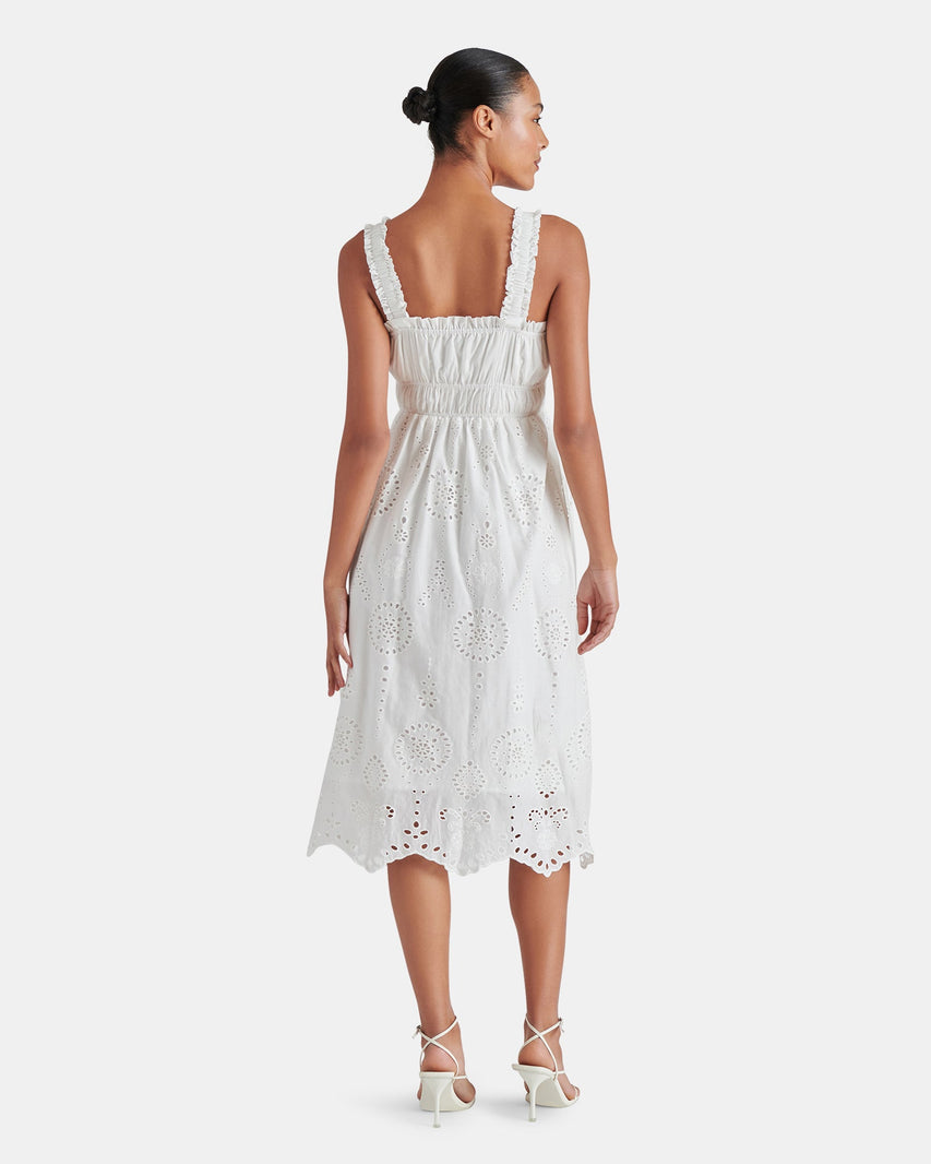 HARMONY DRESS MAXI WHITE - Clothing - Steve Madden Canada