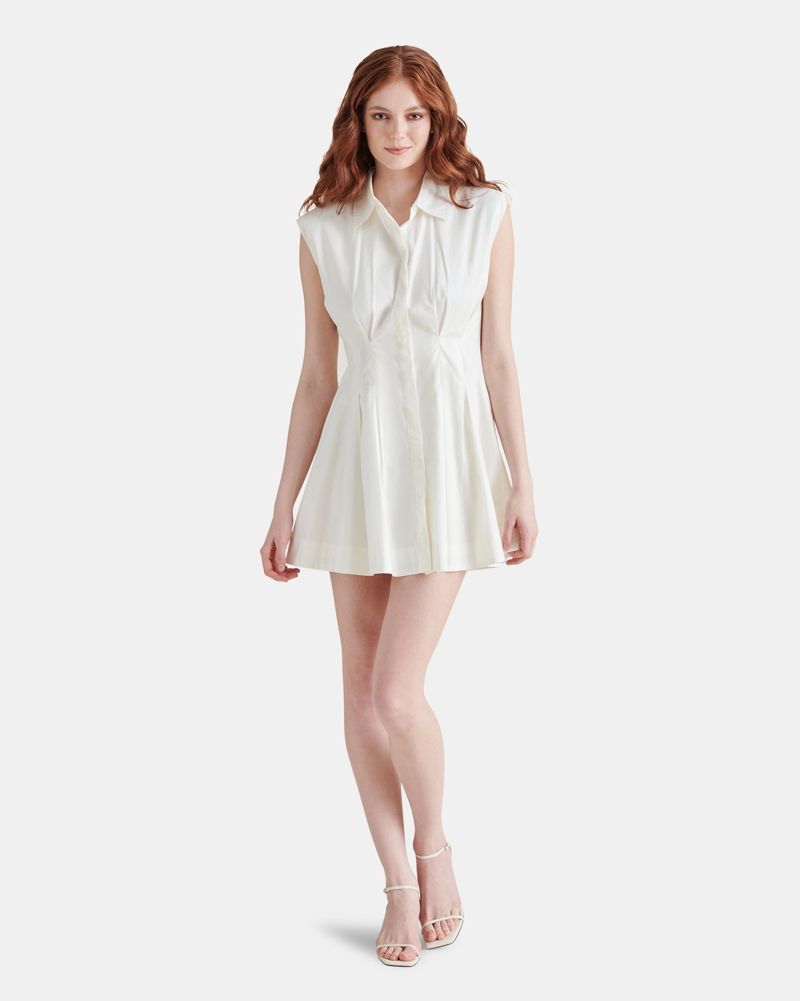 MAISHA DRESS WHITE - Clothing - Steve Madden Canada