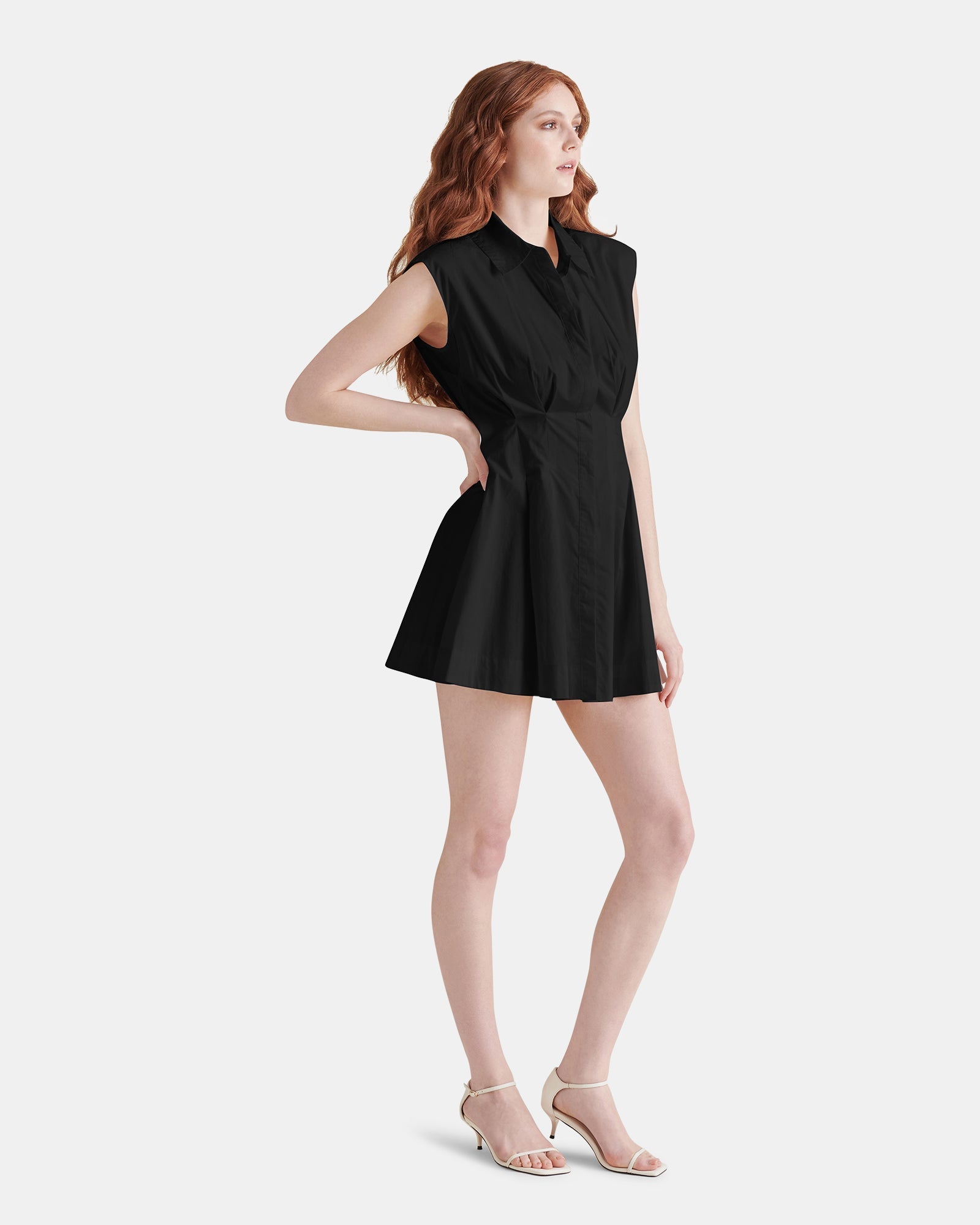 MAISHA DRESS BLACK - Clothing - Steve Madden Canada