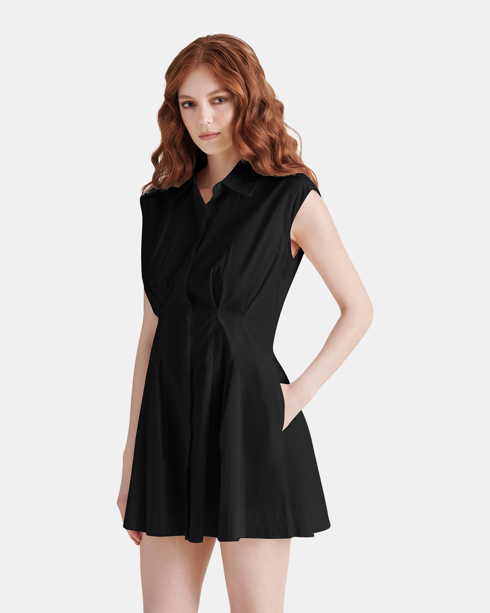 MAISHA DRESS BLACK - Clothing - Steve Madden Canada