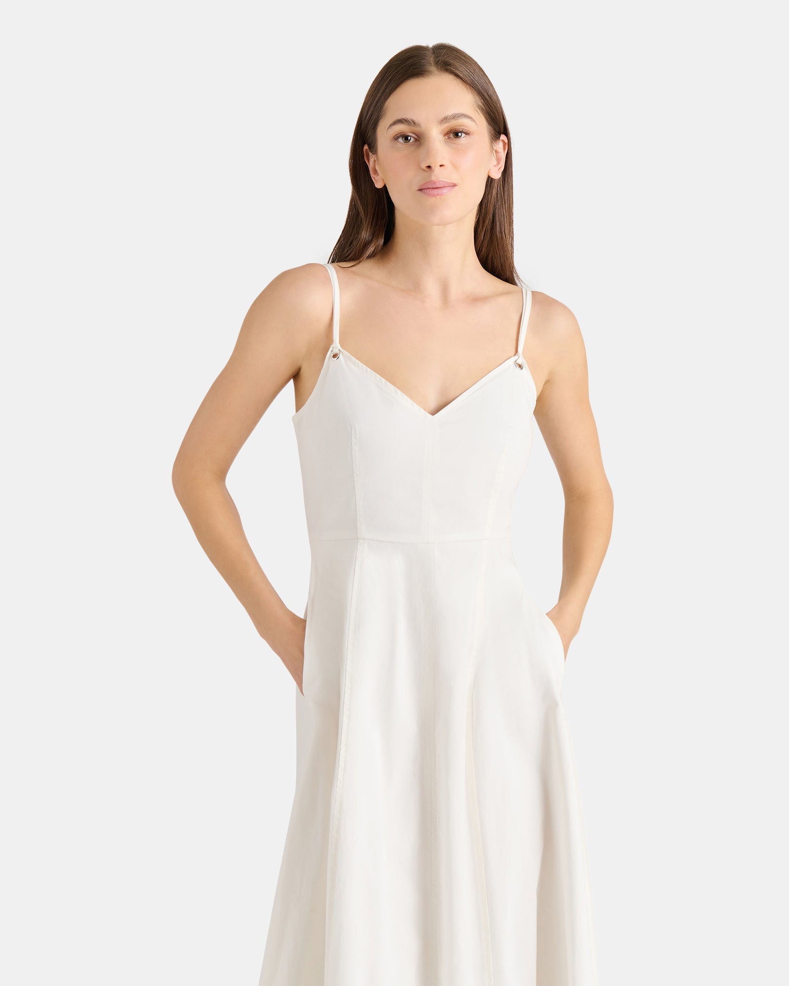 HARLEY DRESS WHITE - Clothing - Steve Madden Canada