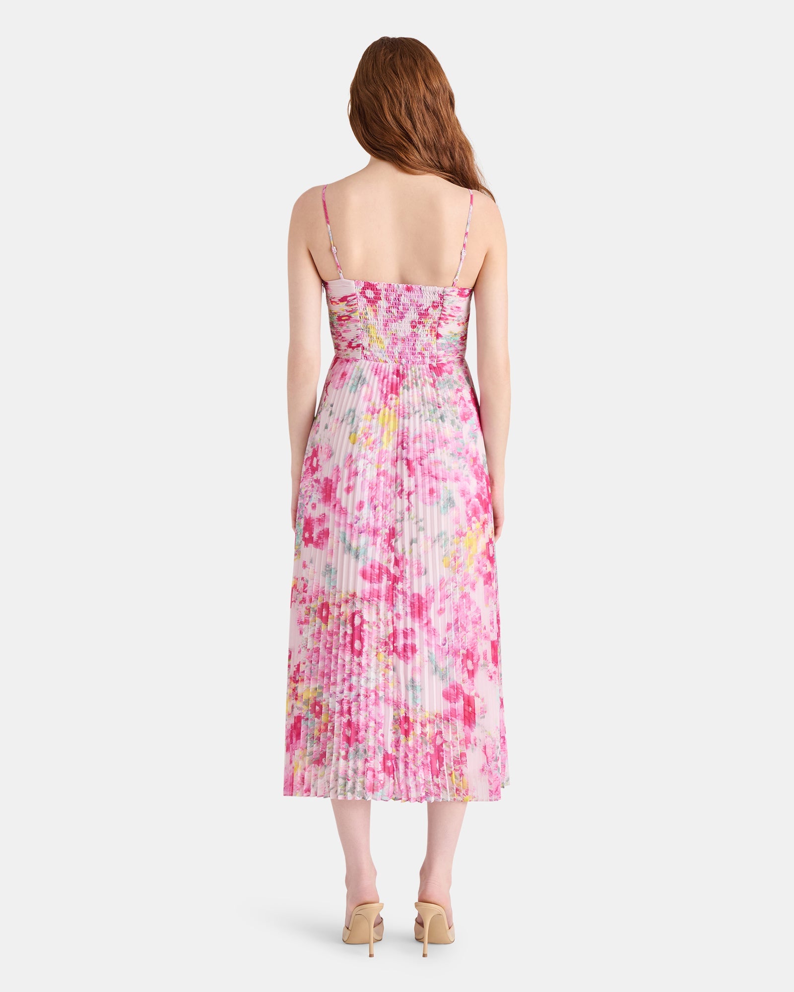 RAY DRESS PINK MULTI - Clothing - Steve Madden Canada