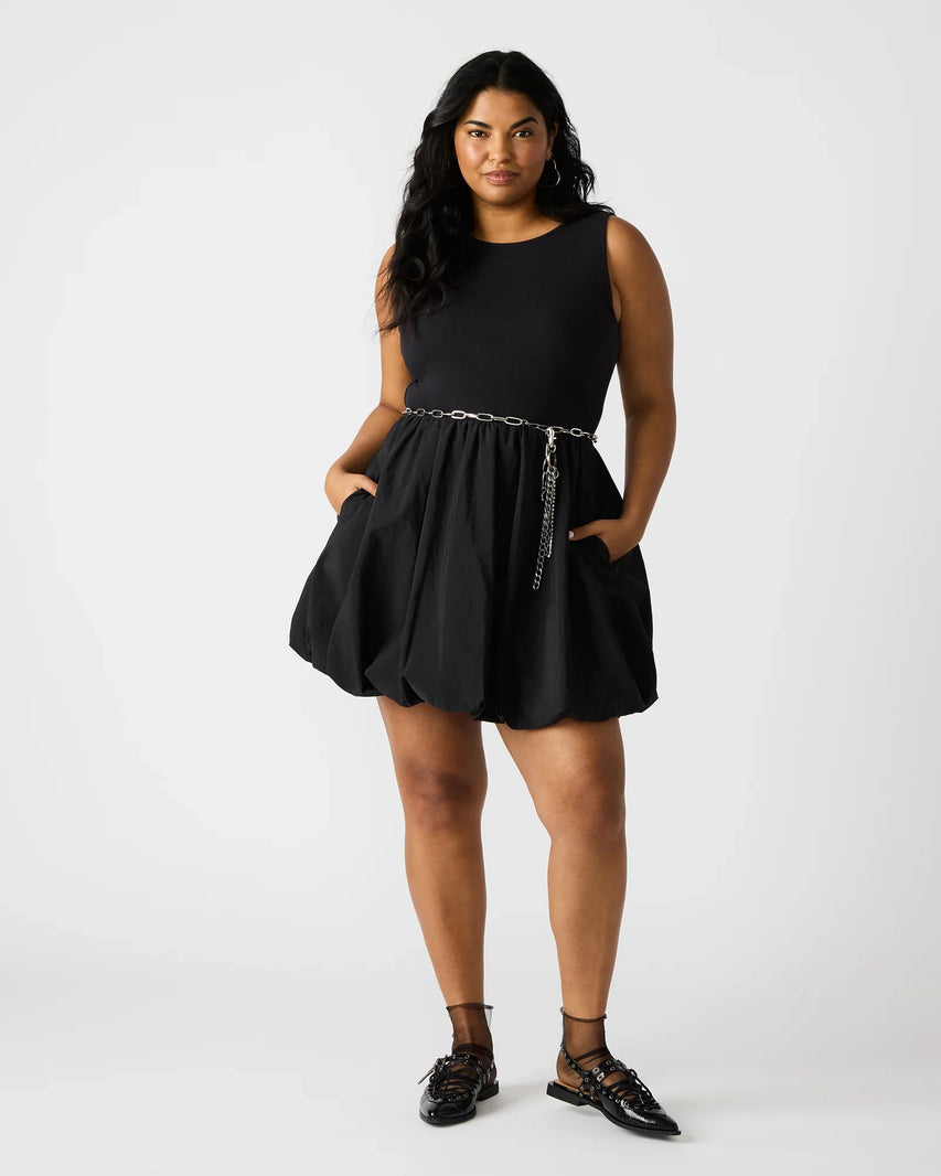 PALERMO DRESS BLACK - Clothing - Steve Madden Canada