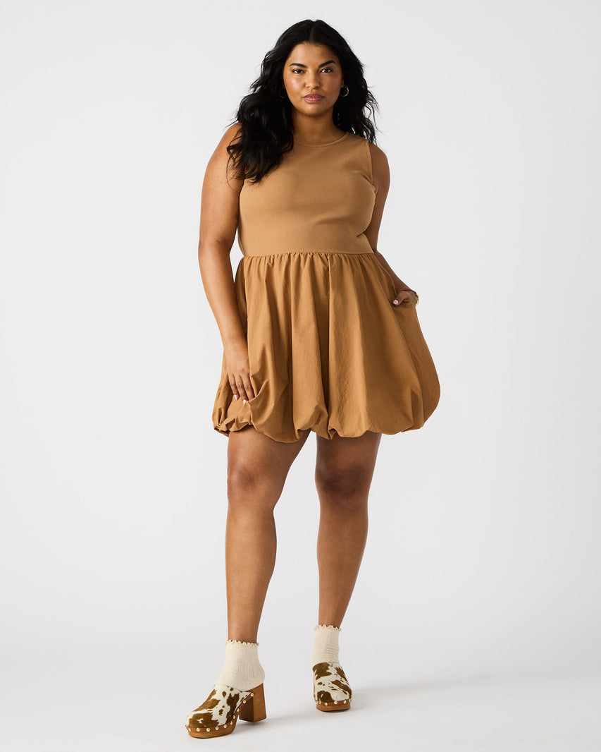 PALERMO DRESS TAN - Clothing - Steve Madden Canada