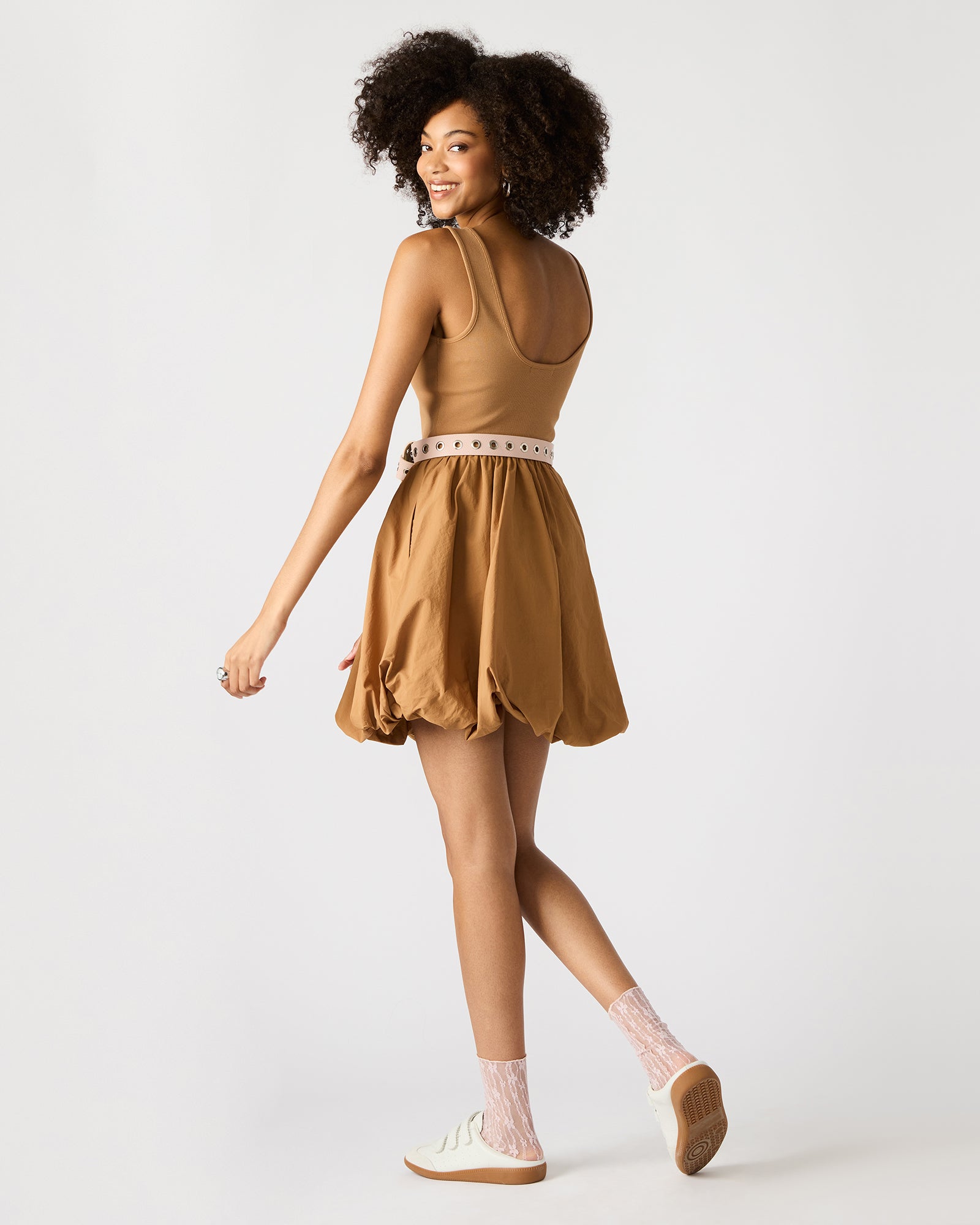 PALERMO DRESS TAN - Clothing - Steve Madden Canada