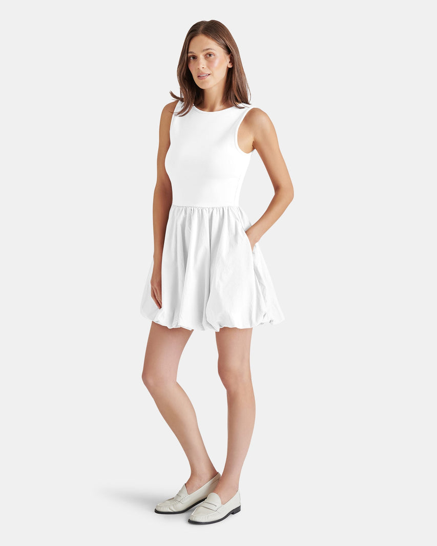 PALERMO DRESS WHITE - Clothing - Steve Madden Canada