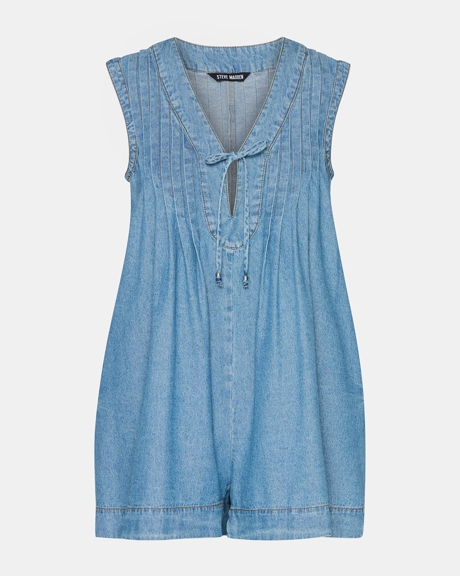 MICK ROMPER DENIM - Clothing - Steve Madden Canada