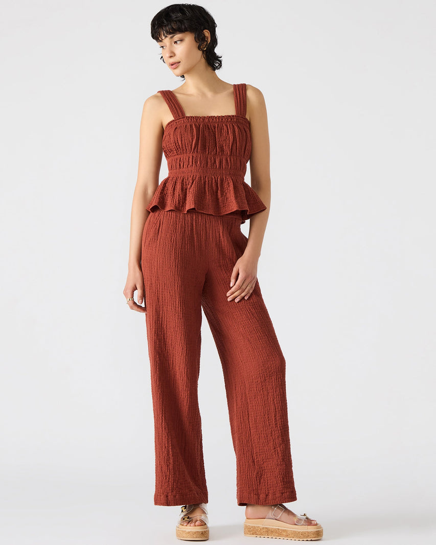 GABRIELLE TOP RUST - Clothing - Steve Madden Canada