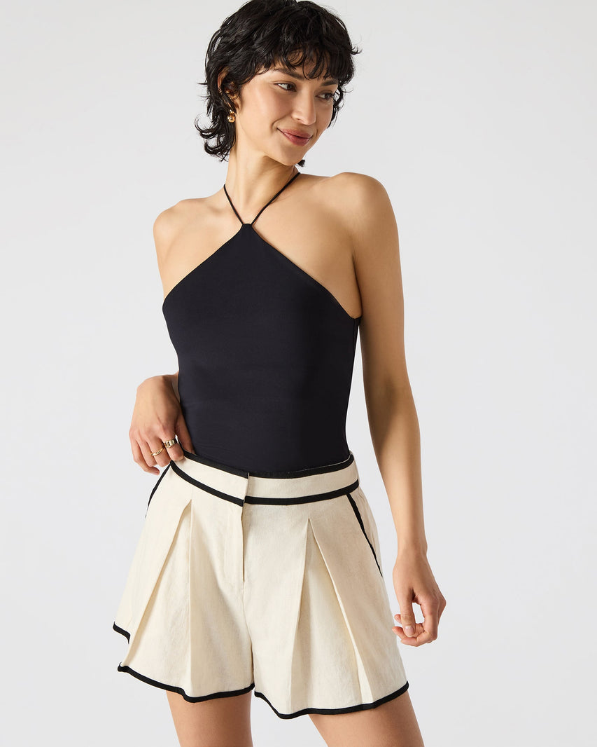 LINNIE TOP BLACK - Clothing - Steve Madden Canada