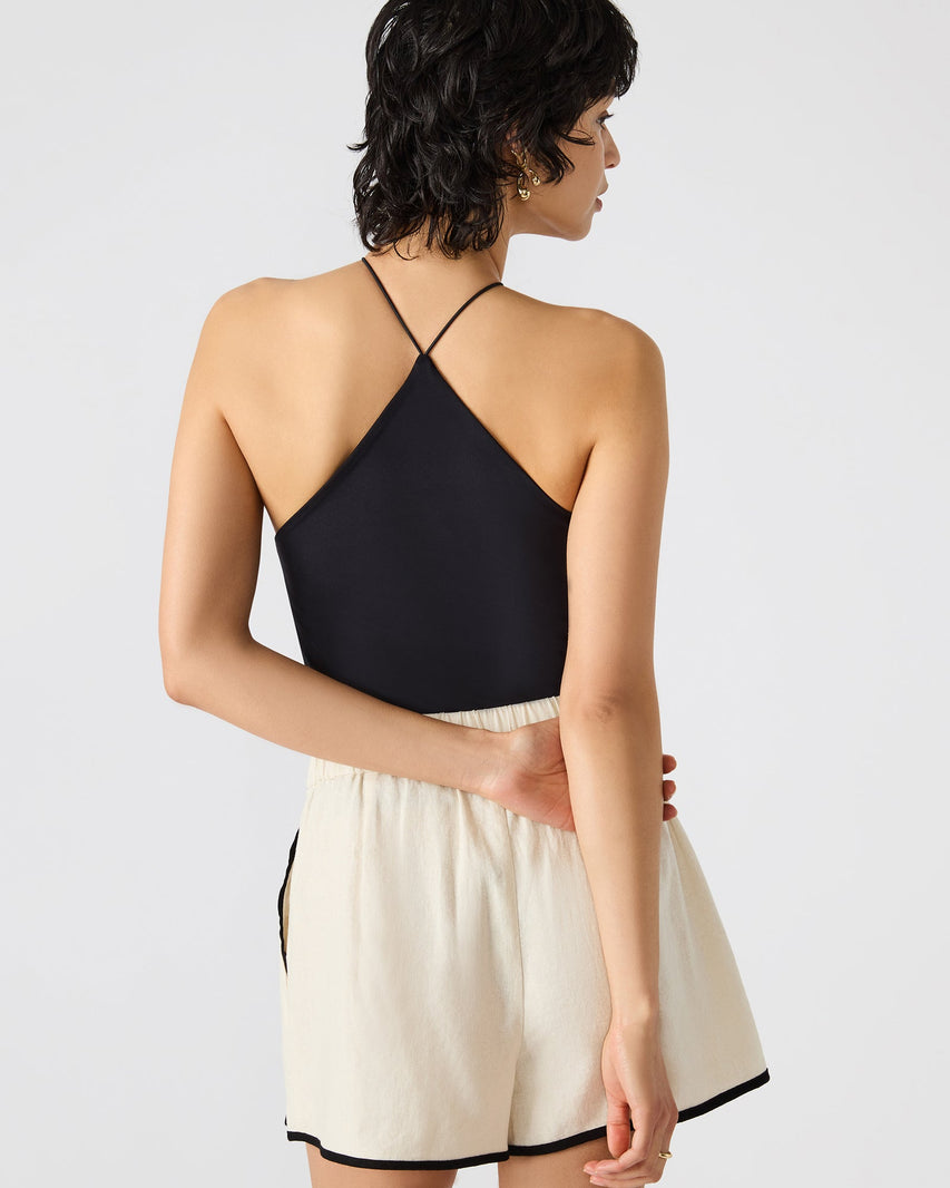 LINNIE TOP BLACK - Clothing - Steve Madden Canada