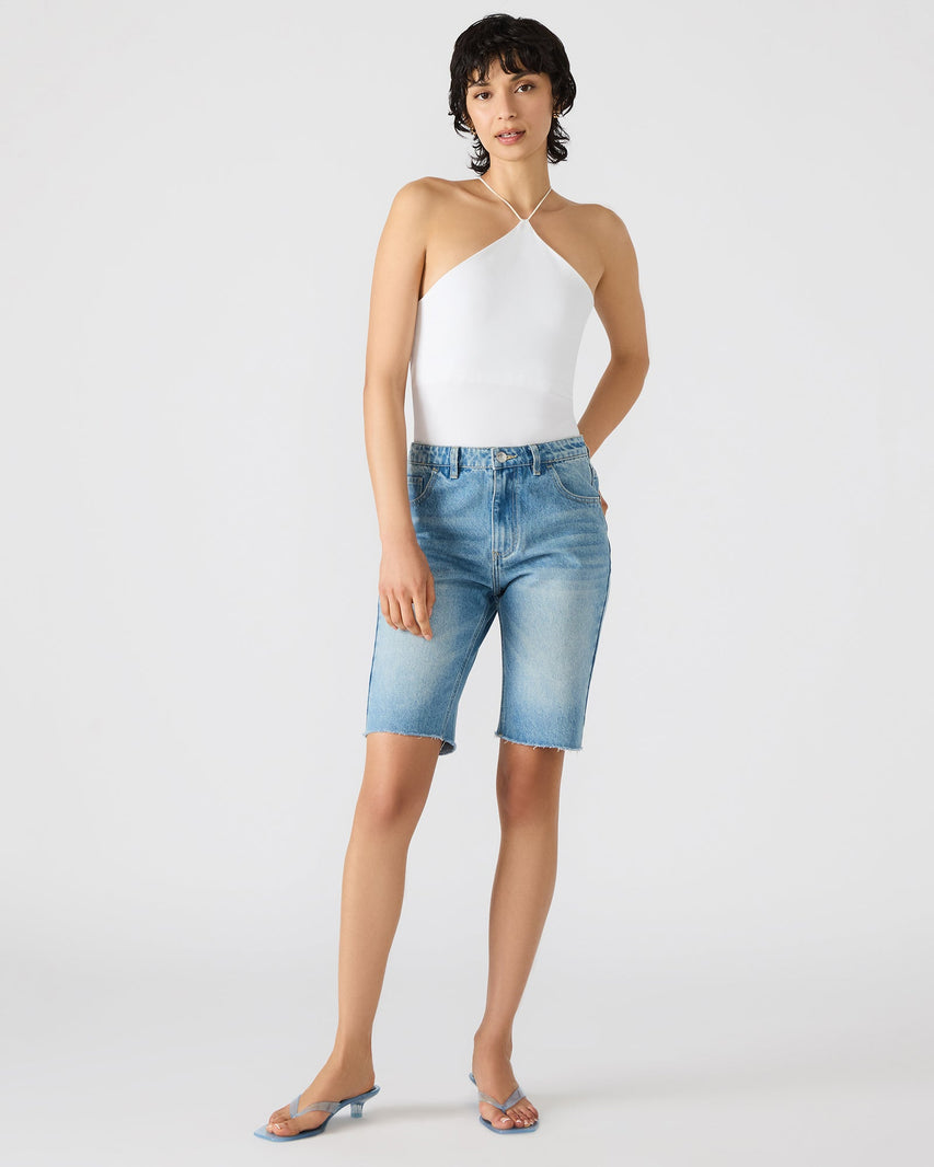 LINNIE TOP WHITE - Clothing - Steve Madden Canada