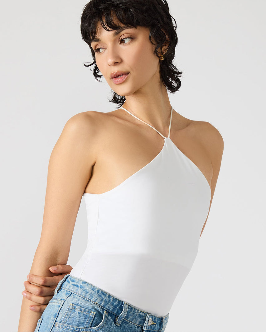 LINNIE TOP WHITE - Clothing - Steve Madden Canada