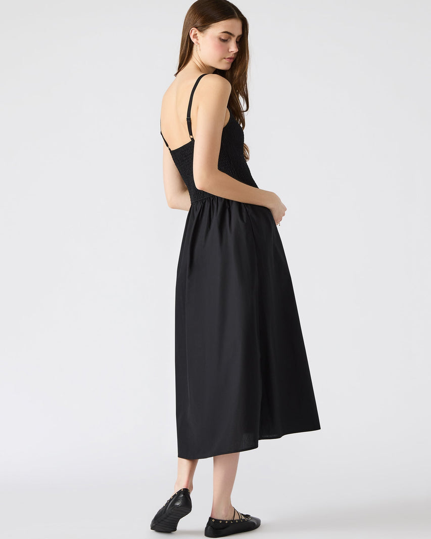 CODIE DRESS BLACK - Clothing - Steve Madden Canada