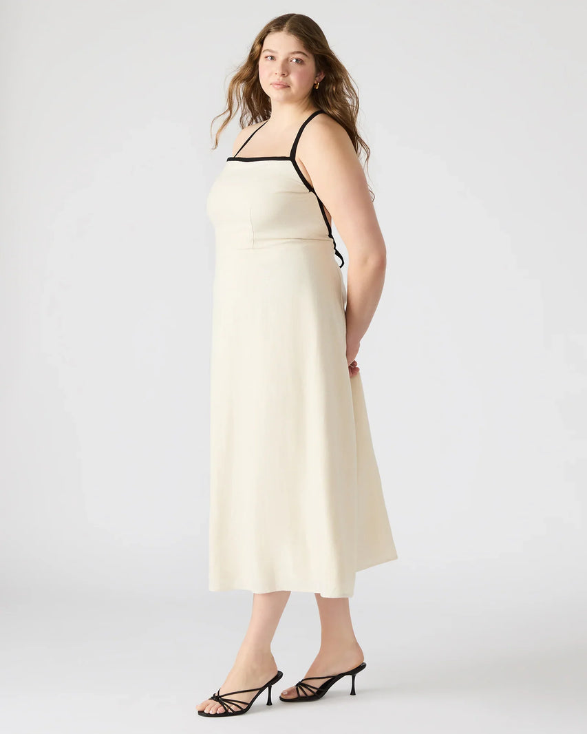 RIYAN DRESS NATURAL - Clothing - Steve Madden Canada