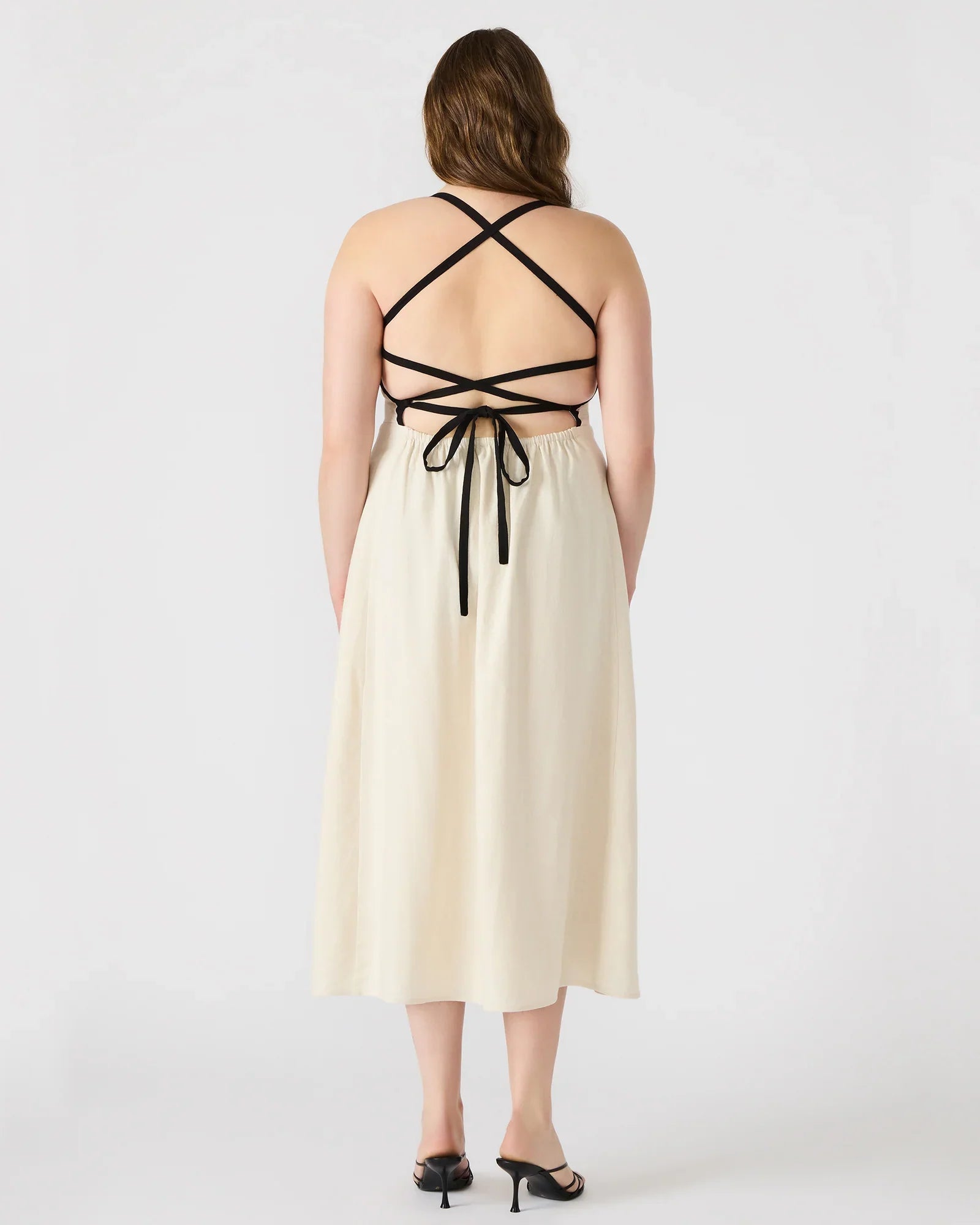 RIYAN DRESS NATURAL - Clothing - Steve Madden Canada