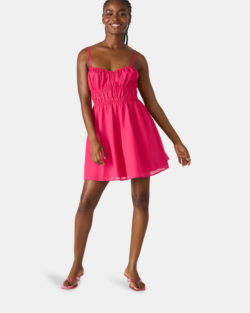 HEATHER DRESS PINK - Clothing - Steve Madden Canada