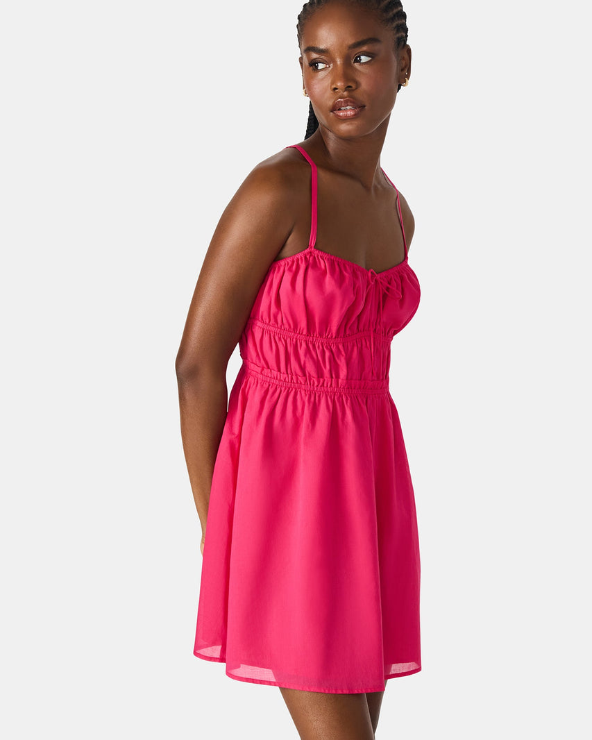 HEATHER DRESS PINK - Clothing - Steve Madden Canada