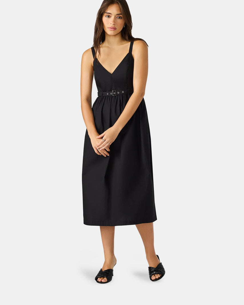 JUNO DRESS BLACK - Clothing - Steve Madden Canada