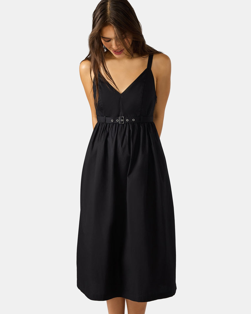 JUNO DRESS BLACK - Clothing - Steve Madden Canada